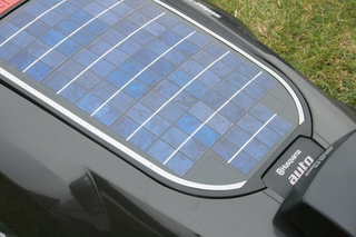Illustration for article titled Husqvarna's Autonomous Solar Powered Lawnmower: Never Mow Again